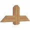 Ekena Millwork Eugene Smooth Timber Gable Bracket, Western Red Cedar, 36"W x 15"H x 3 1/2"D x 5 1/2"F, 10/12 Pitch GBW036X15X0406EUG00SWR - alternate 2